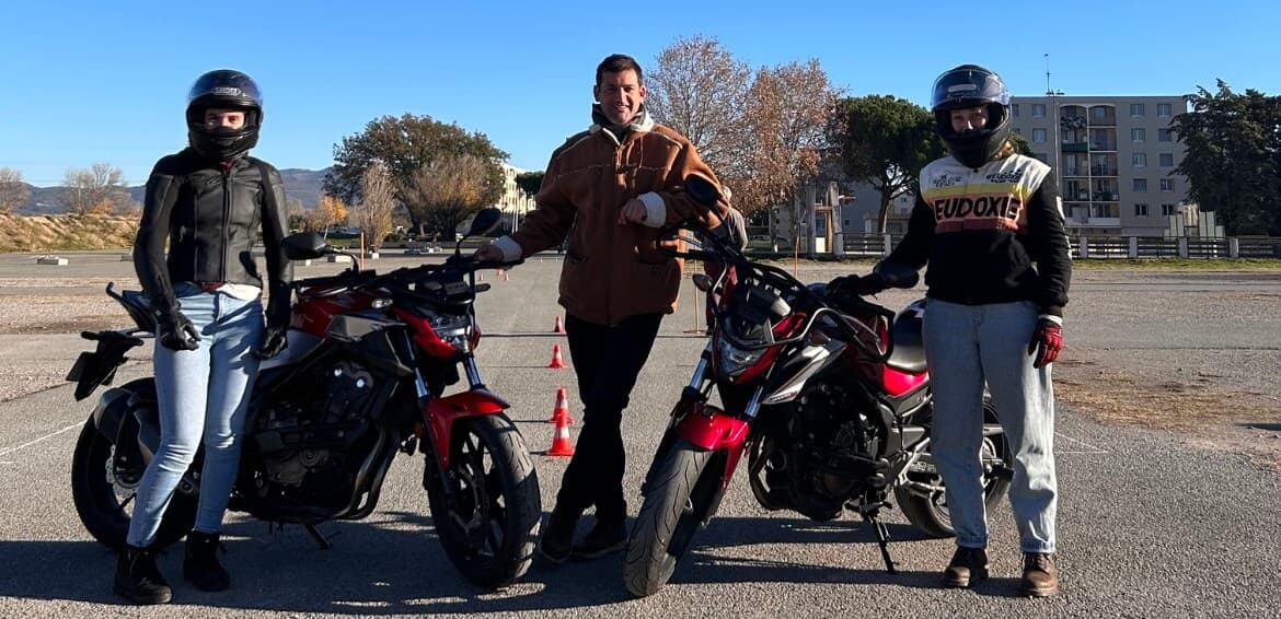 Piste moto Fréjus - Zen Conduite