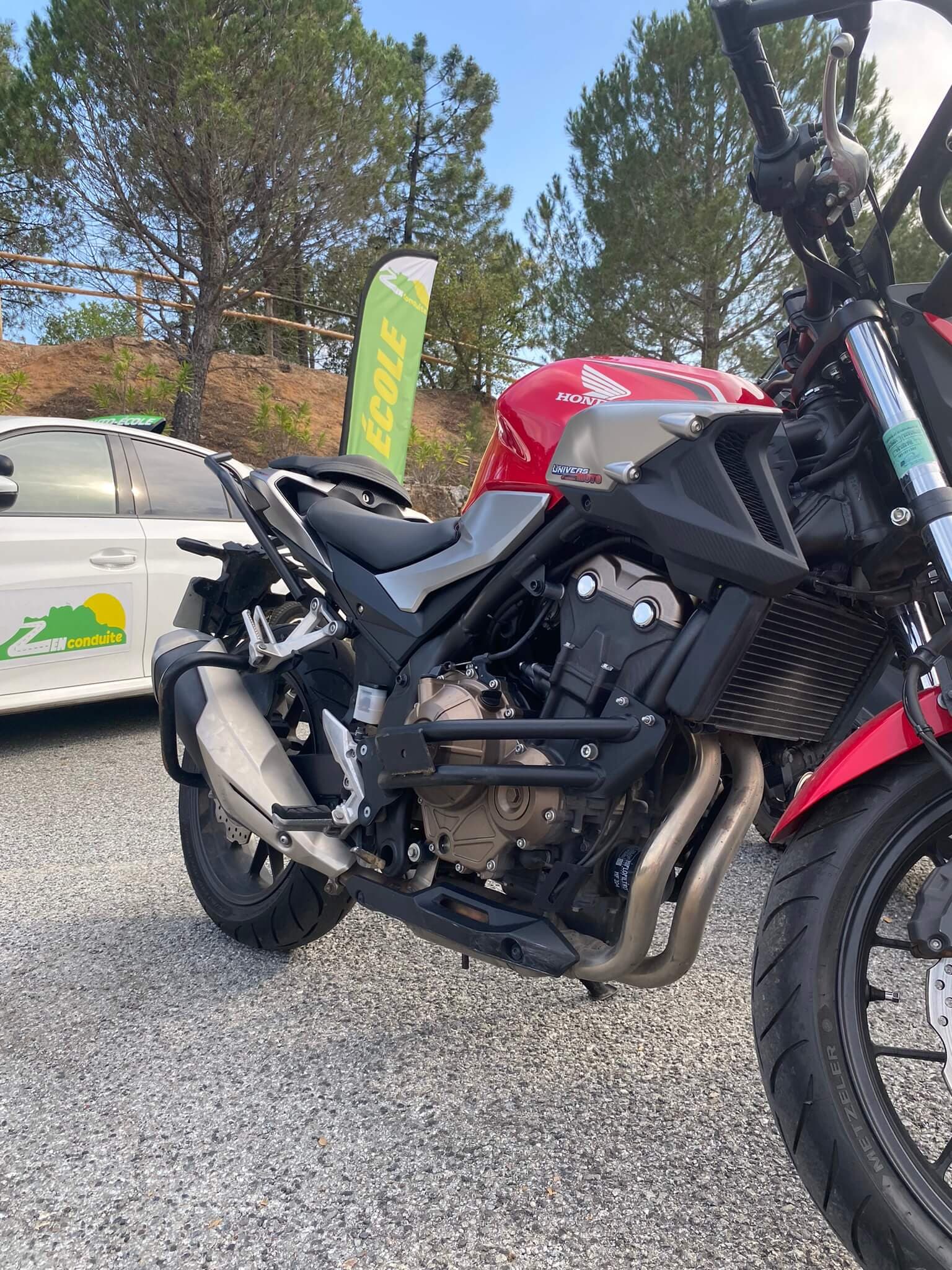 Épreuves permis moto A2